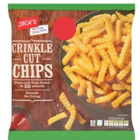 Jack's Crinkle Cut Chips 750g