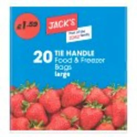 Jacks Freezer Bags Large