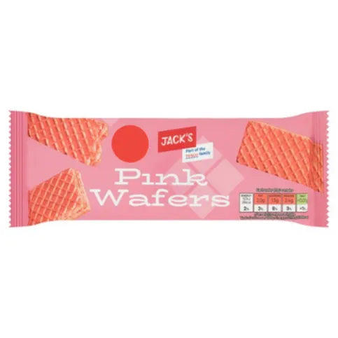 Jack's Pink Wafers