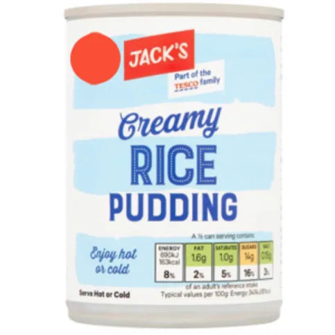 Jacks Rice Pudding 400g