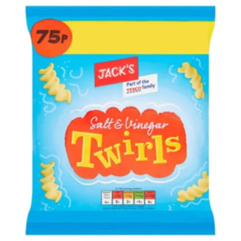 Jacks Salt & Vinegar Twirls