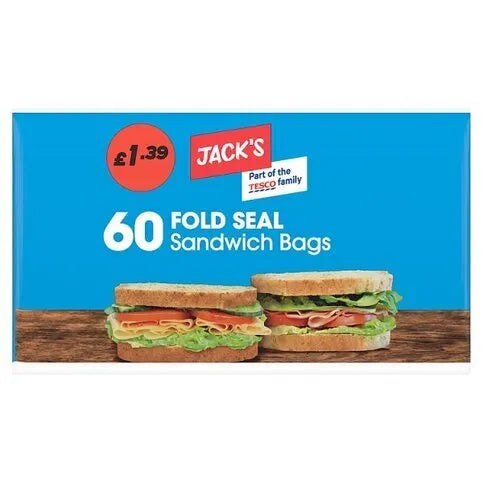 Jacks Sandwich Bag (60) (.h)