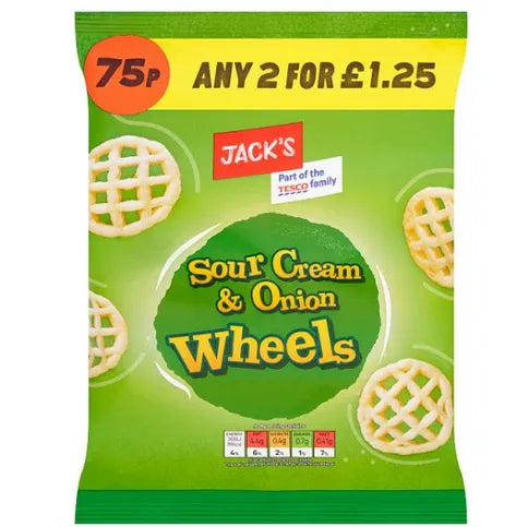Jack's Sour Cream & Onion Wheels