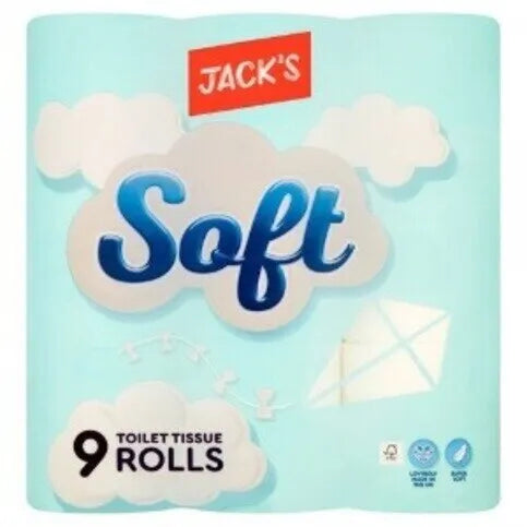 Jacks Toilet Tissue 9pk