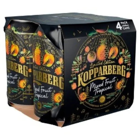 Kopparberg Mixed Fruit Tropical 4 x 440ml
