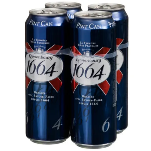 Kronenbourg 1664 Cans 4 x 568ml