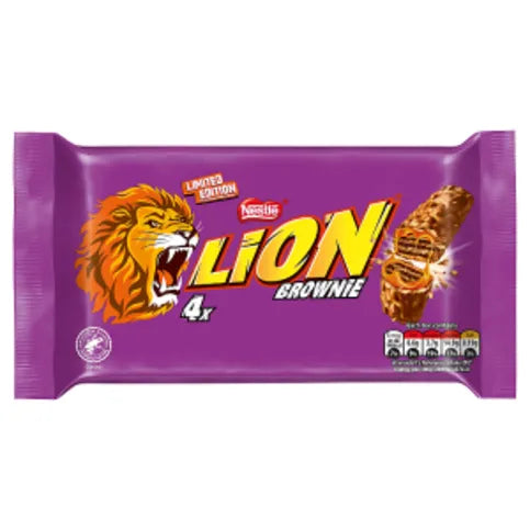 Lion Limited Edition Brownie 4 x 30g