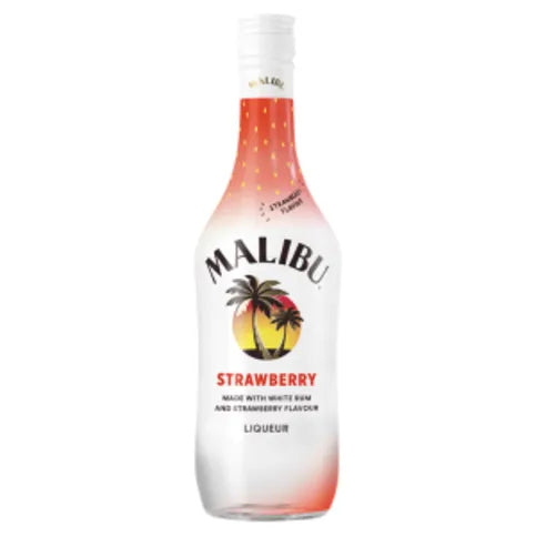 Malibu Strawberry Flavour Liqueur 70cl