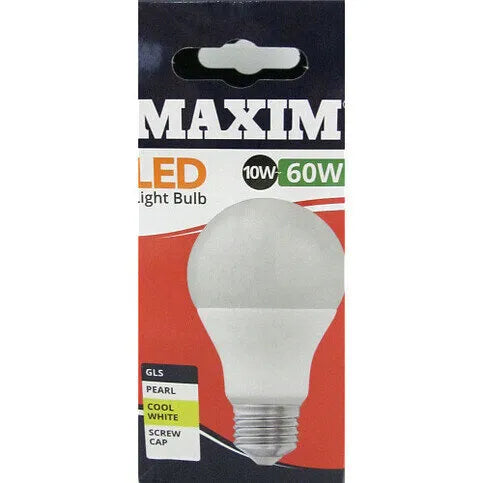 Maxim Led Es Gls White 60W