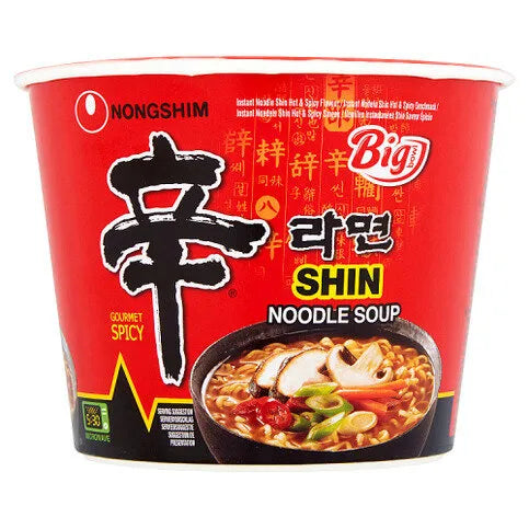 Nongshim Shin Noodle Soup Gourmet Spicy 114g