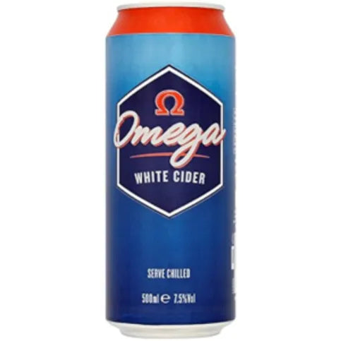 Omega White Cider 500ml