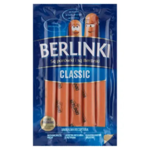 Berlinki Classic / Pork Hot Dogs 250g