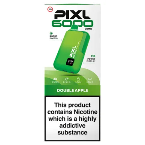Pixl 6000 Double Apple 20mg/ml