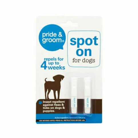 Pride And Groom Spot On For Dogs