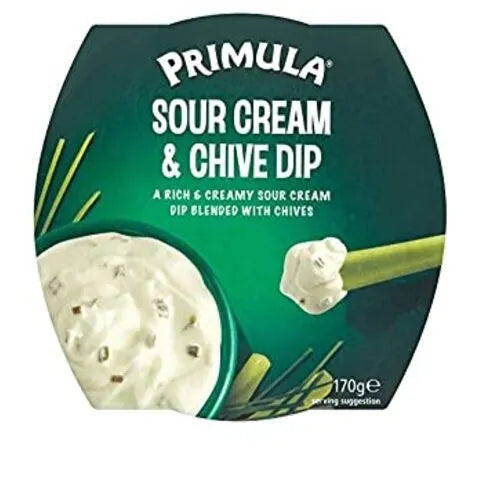 Primula Sour Cream & Chive Dip 150g