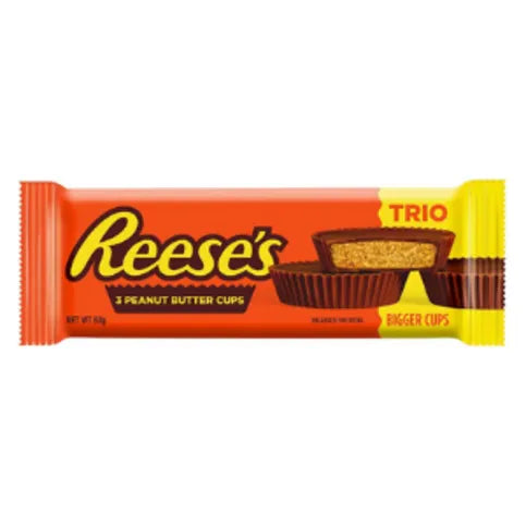 Reese's Trio 3 Peanut Butter Cups 63g