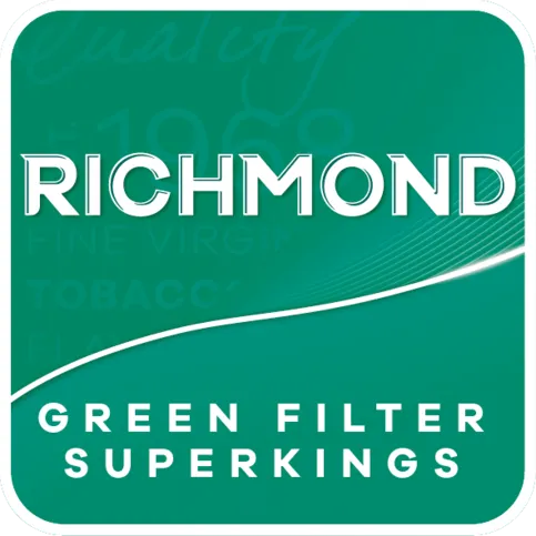 Richmond Green Filter Superkings 20 Cigarettes
