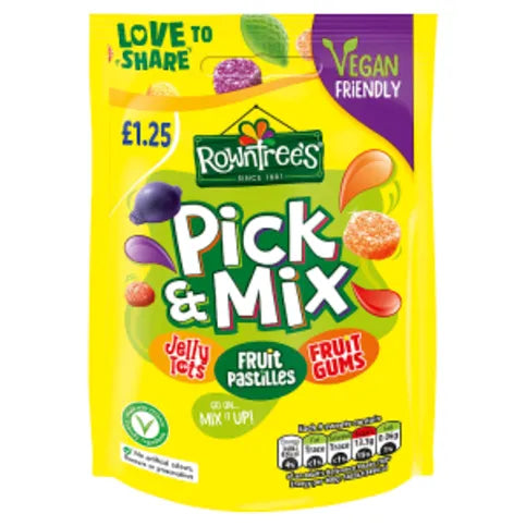 Rowntree's Pick & Mix Sweets Sharing Bag 120g