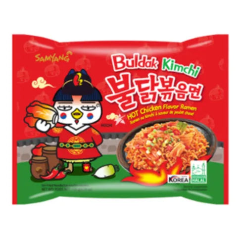 Samyang Kimchi Buldak Hot Chicken Ramen Noodles 135g