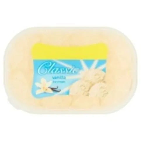 Classic Vanilla Ice Cream Tub