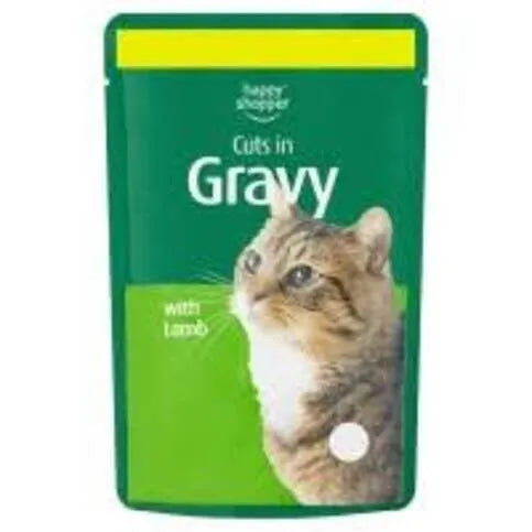 Happy Shopper Cat Gravy Lamb 100g