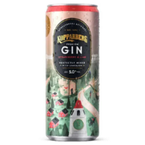 Kopparberg Gin & Lemonade Strawberry & Lime 250ml