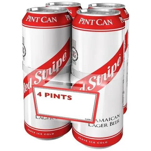 Red Stripe 4 x 568ml