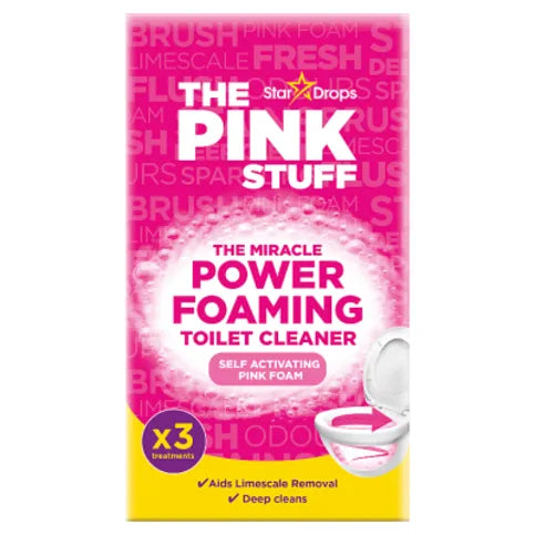 Star Drops The Pink Stuff The Miracle Foaming Toilet Cleaner 3 x 100g (300g)