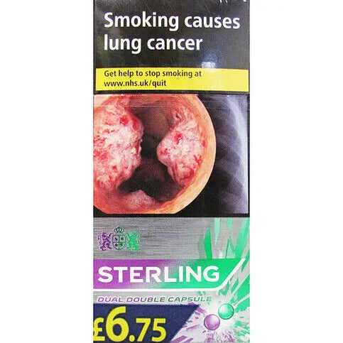 Sterling Dual Double Capsule Leaf Wrapped 10