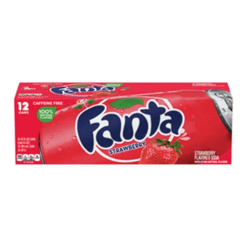 Strawberry Fanta 12 x 355ml