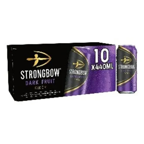Strongbow Dark Fruit Cider 10 x 440ml