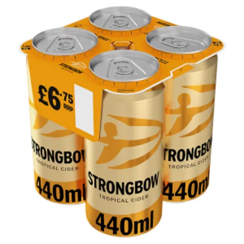 Strongbow Tropical 4 x 440ml