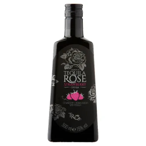 Tequila Rose Strawberry Cream Liqueur with Tequila 50cl