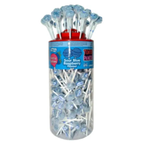 Vidal Tongue Painter Lotta Lollies Sour Blue Raspberry Gluten Free