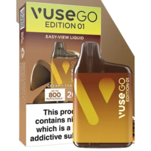 Vuse Go Edition 1 Creamy Tobacco 800 Puffs 20mg