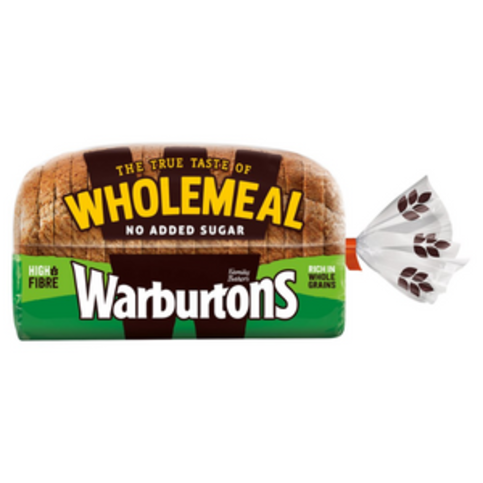 Warburtons Wholemeal Medium Bread 800g - Premier Ravensdale