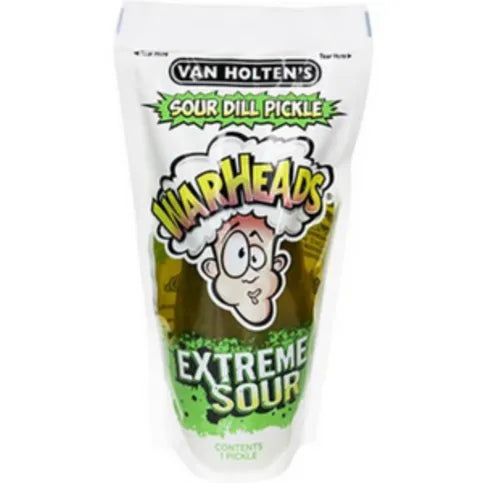 Van Holtens Warheads Sour Dill Pickle In A Pouch