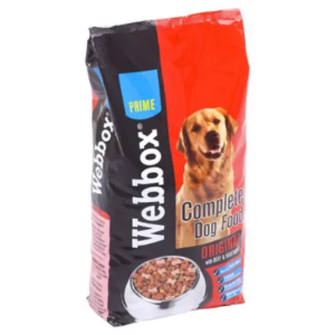 Webbox Beef and Vegetables Complete Dry Dog Food 2kg