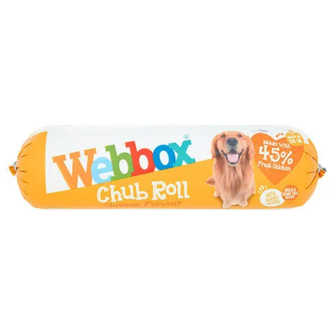 Webbox Chub Roll Chicken Flavour 1-7 Years 720g