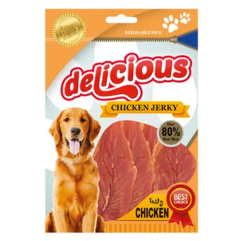 World Of Pets Delicious Chicken Jerky Dog Treat