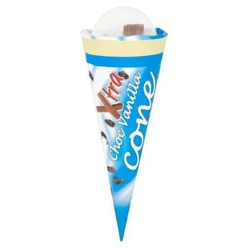 Xtra Choc Vanilla Cone