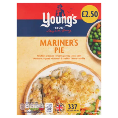 Youngs Admiral Pie 340g